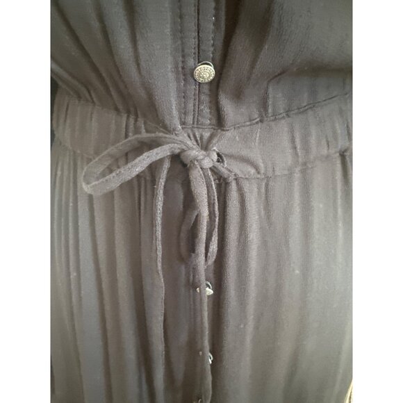 American Eagle Outfitters Long-Sleeve Black Dress M - Picture 11 of 13